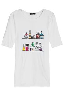 Markus Lupfer Sequin Perfum Tee - Lyst