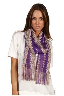 Missoni Clandestine Stripe Zigzag Scarf - Lyst