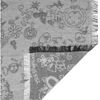 Mulberry Doodle Intarsia Silk and Woolblend Scarf in Gray - Lyst