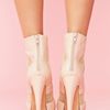 Nasty Gal Expo Platform Boot in Beige (nude) - Lyst