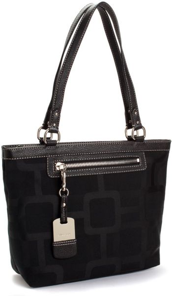 nine west black hand bag