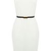 Oasis Drape Back Colour Block Dress in Black - Lyst