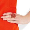 Oscar De La Renta 24karat Goldplated Cabochon Ring in Gold - Lyst