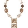 Oscar De La Renta 24karat Goldplated Necklace in Gold - Lyst