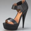 Rachel Zoe Beverly Vachetta Platform Sandal in Black (blk) - Lyst