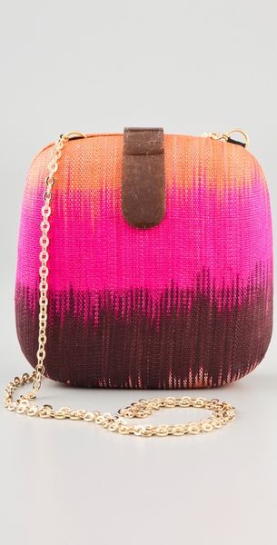 Rebecca Minkoff Ikat Mini Minaudiere - Lyst