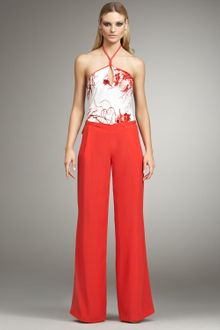 Roberto Cavalli Wideleg Pants - Lyst