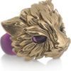 Roberto Cavalli Fox Swarovski Crystalembellished Enameled Ring in Blue (gold) - Lyst