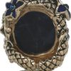Roberto Cavalli Oversized Lapis Lazuli Snake and Flower Ring in Blue (snake) - Lyst