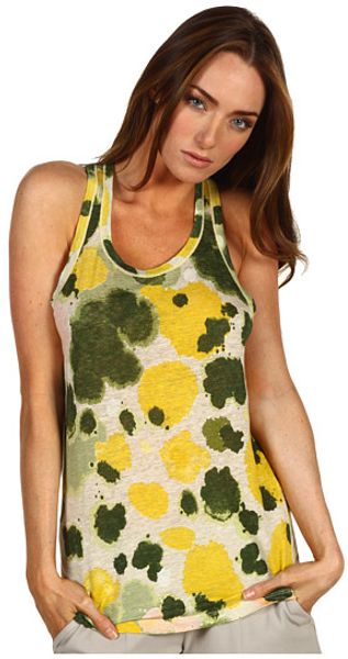 See By Chloé Sleeveless Vest Top  in Yellow (m) - Lyst