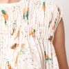 See By Chloé See By Chloe Bird Print Swing Top in Silk in Beige (white) - Lyst