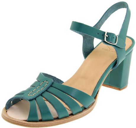 Swedish Hasbeens Swedish Hasbeens Womens High Heeled Leather Sandal ...