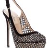 Valentino Platform Pump in Black - Lyst