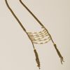 Vanessa Mooney Juliet Necklace in Gold (white #ffffff) - Lyst