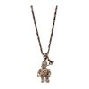 Vivienne Westwood Little Pave Teddy Long Necklace in Silver (g) - Lyst