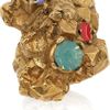 Yves Saint Laurent Arty Too Goldplated Swarovski Crystal Ring in Gold - Lyst