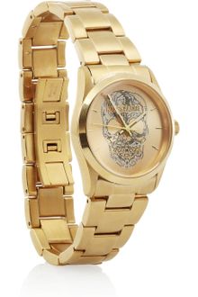 Zadig & Voltaire Coated Stainless Steel Skull Motif Watch - Lyst