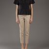 3.1 Phillip Lim Aircorded Pleated Shoulder Top in Black - Lyst