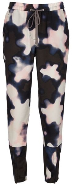 3.1 Phillip Lim Blotch Trouser in Multicolor (multi) - Lyst