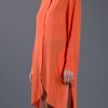 Acne Penny Long Blouse in Orange - Lyst