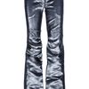Balmain Flare Trouser in Silver - Lyst