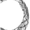 Bottega Veneta Set Of Four Silver Intrecciato Stacking Rings in Silver - Lyst