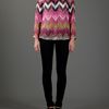 Carven Aztec Print Blouse in Multicolor (multi) - Lyst