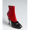 Celine Red Patent Leather Button Up Boot Covers in Red - Lyst