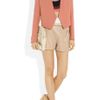 Chloé Pleated Silk Crepe De Chine Top in Multicolor (multicolored) - Lyst