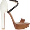 Christian Louboutin Summerissima 140 Python and Leather Sandals in Brown (tan) - Lyst