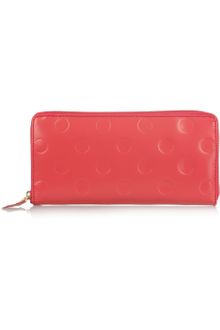 Comme Des Garçons Polka Dot Embossed Leather Wallet - Lyst