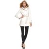 Dkny Trench Colorblock Double Breasted Belted in White (pearl) - Lyst