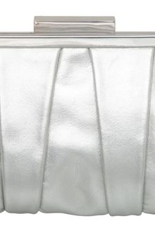 Dune B Lucinder Leather Pleated Clutch Bag - Lyst
