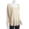 Free People Tan Thermal Cotton Blend Love Bug Raglan Top in Beige (tan) - Lyst