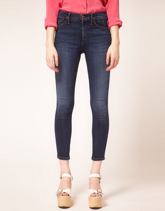 Goldsign Goldsign Virtual Skinny High Waisted Jeans in Zagire - Lyst