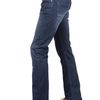 Good Mood Drill Stretch Denim Slim Trousers in Blue for Men - Lyst
