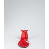 Gucci Red Patent Leather Logo Tstrap Sandals in Red - Lyst