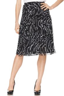Jones New York Printed Pleated Aline - Lyst
