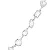 Kenneth Jay Lane RhodiumPlated Cubic Zirconia Necklace in White (multi) - Lyst