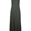 Lacoste Sleeveless Piquet Dress in Green - Lyst