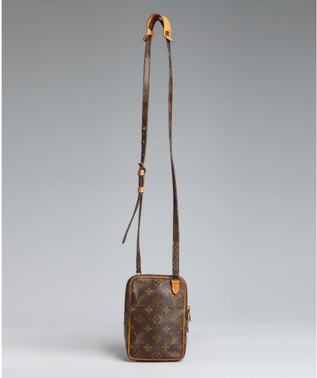 Louis Vuitton Monogram Print Coated Canvas Amazone Mini Messenger Bag in Brown | Lyst