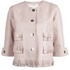 Marc Jacobs Fringe Jacket in Pink (beige) - Lyst