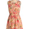 Modcloth Strolling On Sunday Dress in Red (blush) - Lyst