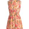 Modcloth Strolling On Sunday Dress in Red (blush) - Lyst