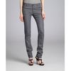 Prada Grey Denim Fivepocket Skinny Jeans in Gray (grey) - Lyst