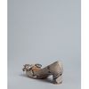 Prada Prada Sport Taupe Snake Embossed Leather Bow Detail Pumps in Brown (taupe) - Lyst