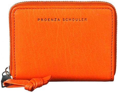 Proenza Schouler Zip Card Wallet in Orange - Lyst