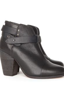 Rag & Bone Harrow Booties Grey Or Black - Lyst