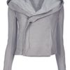 Rick Owens Hooded Jacket in White (pearl) - Lyst
