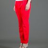 Vionnet Popeline Coral Trouser in Pink (coral) - Lyst